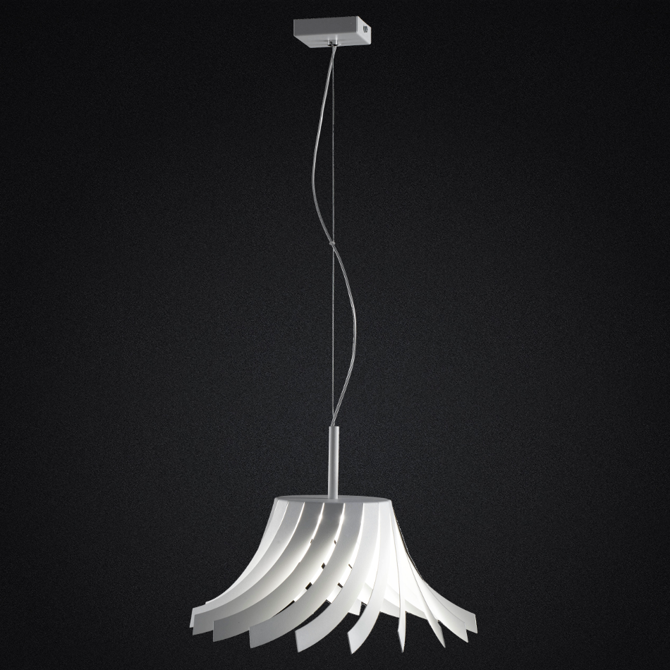 Panama Suspension Lamp - White 36cm