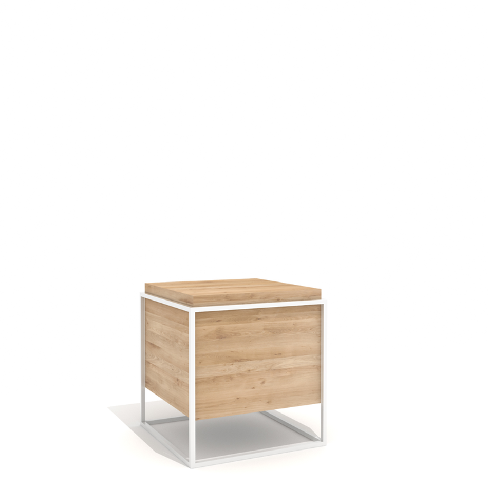 Monolit Side Table Large White