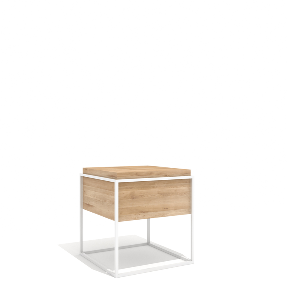 Monolit Side Table Medium White