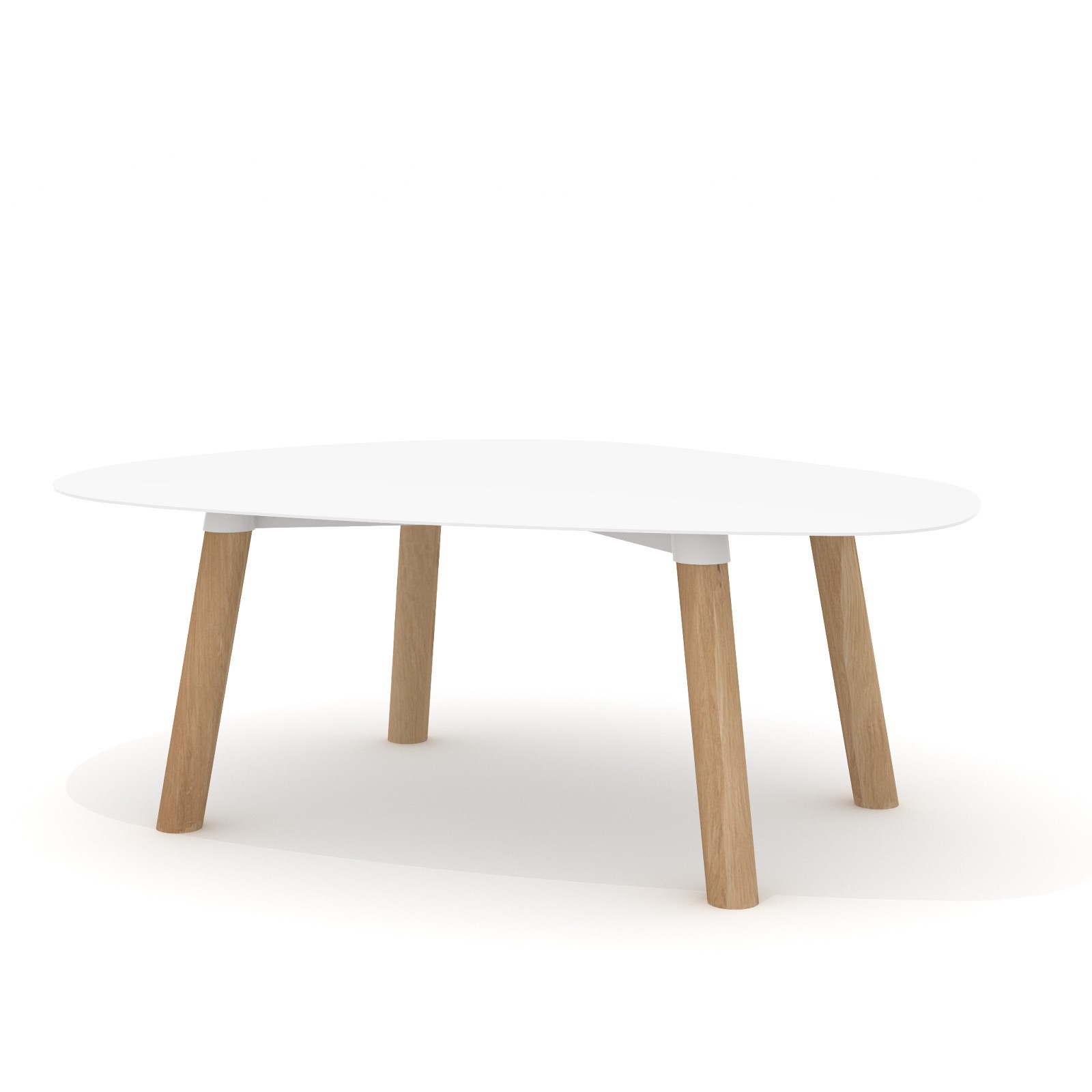 Turtle Table 37 White