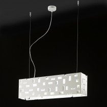 Berlino Est Suspension Lamp - White