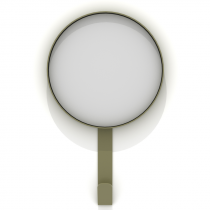 Kaschkasch Hook Mirror Khaki