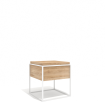 Monolit Side Table Medium White