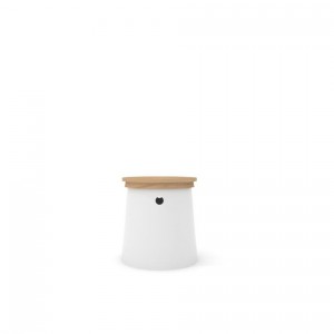 Metal Spook Stool White