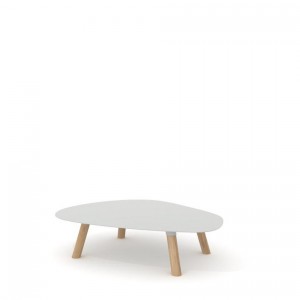 Turtle Table Large Agata Gray