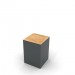 Block Stool Traffic Gray