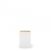 Block Stool White