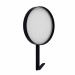 Kaschkasch Hook Mirror Black