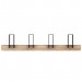 Merlin Large Coat Hanger Black by UNIVERSO POSITIVO - natural oak, coated metal