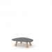 Turtle Table Medium Traffic Gray